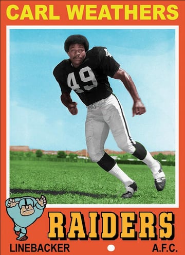 Su paso por la NFL fue muy corto, tan s¨®lo estuvo un a?o con los Oakland Raiders para despu¨¦s convertirse en actor de tiempo completo.