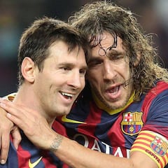 El once histórico del Barça en los Clásicos para Santi Giménez