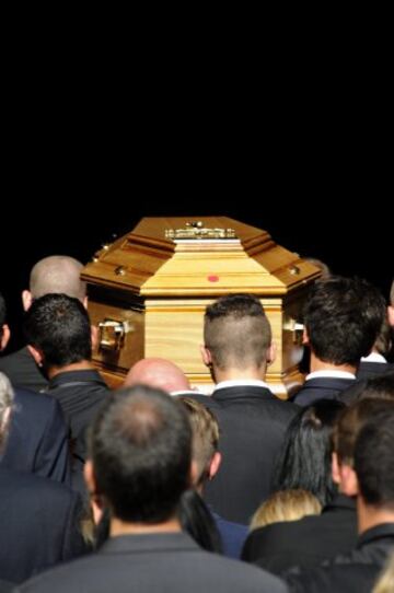 Funeral de Jules Bianchi en Niza.