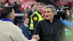 Valverde: “Miro para todas las partes”