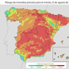 La AEMET advierte de las consecuencias del calor extremo: “El riesgo es extremo”