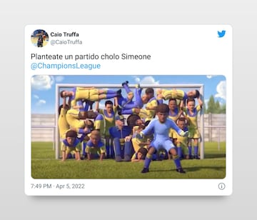 Los memes se ceban con el planteamiento de Simeone