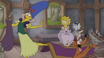 La introducci&oacute;n de Los Simpson rinde tributo a Disney junto al dibujante de &#039;Aladdin&#039;, &#039;Pocahontas&#039; o &#039;Hercules&#039;.