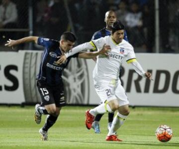 I. del Valle vs Colo Colo, en imágenes