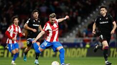 Héctor Herrera brilló en la goleada del Atlético de Madrid