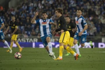 Griezmann y Víctor Sánchez.