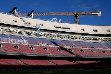 Los asientos de esta nueva grada serán los más cómodos del estadio.