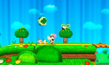 Captura de pantalla - Poochy &amp; Yoshi&#039;s Woolly World (3DS)