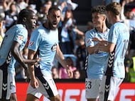 El Panda nunca falla. Auqnue no siempre es titular, Borja Iglesias siempre está listo para sumar y lo ha hecho en un partido complicado contra el Villarreal.