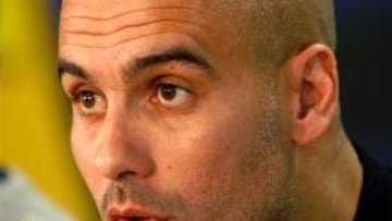 Guardiola ironiza: "Ganar sólo la Liga sería un fracaso"