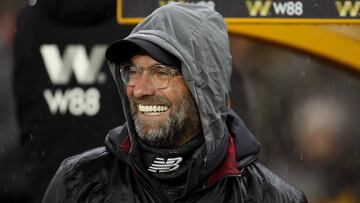 Jurgen Klopp durante el partido ante Wolverhampton