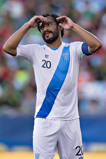 'El Pescadito' es todo un histórico de su selección y con el conjunto guatemalteco disputó un total de 6 copas