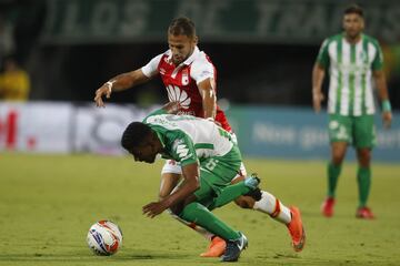 Nacional con Macnelly ganó 1-0 a Santa Fe 