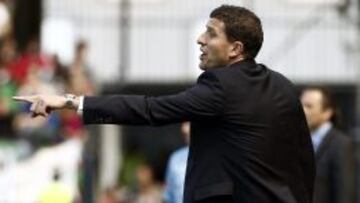 Javi Gracia dirige a su equipo.