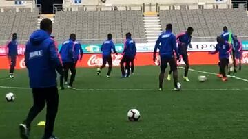 Entrenamiento de la Selecci&oacute;n Colombia en Se&uacute;l