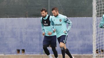 02/12/20
 ENTRENAMIENTO DEL LEVANTE UD - 
 MORALES - MIRAMON