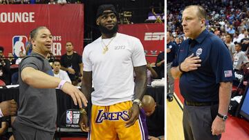Tyronn Lue quiere a Thibodeau de segundo si le fichan los Lakers
