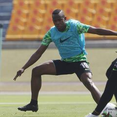 Lucumí y Candelo, listos en Nacional para enfrenar a Junior