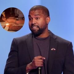 El último lío de Kanye West: celebra su cumpleaños comiendo sushi sobre una mujer desnuda