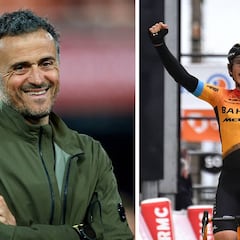 Luis Enrique vacila a Cortina tras ganar en París-Niza