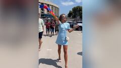 Anna Lewandowski y cómo ganarse a la afición culé en tan solo 3 segundos