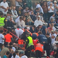 Tragedia en el Alfonso Murube de Ceuta: muere un aficionado y el partido se suspende