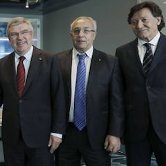 Soraya Sáenz de Santamaría recibe a Bach en Barcelona