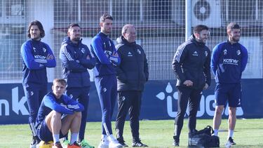 Entrenamiento de Osasuna.