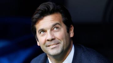 Soccer Football - La Liga Santander - Real Madrid v Real Valladolid - Santiago Bernabeu, Madrid, Spain - November 3, 2018 Real Madrid interim coach Santiago Solari REUTERS/Juan Medina