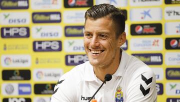 15/08/19 RUEDA DE PRENSA DE MANTOVANI JUGADOR DE LAS PALMAS