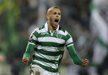 Record: Atlético keeping tabs on Sporting's Slimani