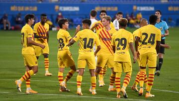 Barcelona 3-1 Nástic: resumen, resultado y goles