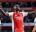 Bukayo Saka responde en las grandes citas dentro de EPL