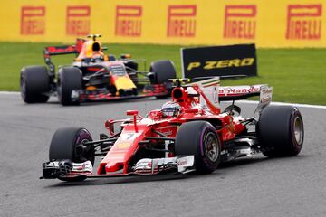 Kimi Raikkonen de Ferrari. 