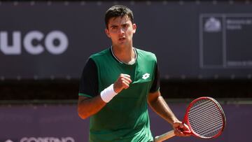 Concepcion, 15 de febrero 2021
 Tomas Barrios debuta en el Challenger de Concepcion frente al brasileno Guilherme Clezar
 Pablo Hidalgo/ Photosport
 