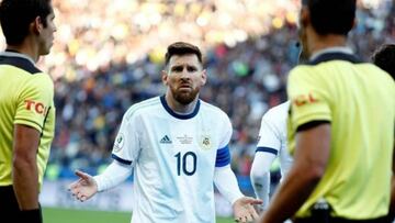 Tres meses de sanción a Messi por sus críticas a CONMEBOL