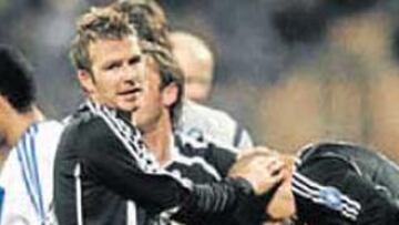 Beckham volvió al once titular