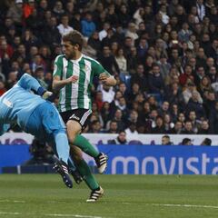 Mateu perdonó la roja a Keylor