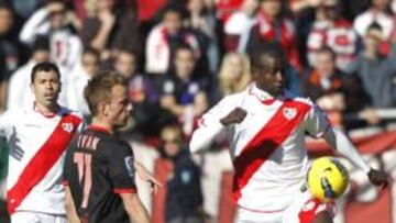 Diamanka, con el Rayo.