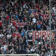 El Sevilla prohíbe oficialmente las pancartas de Biris Norte