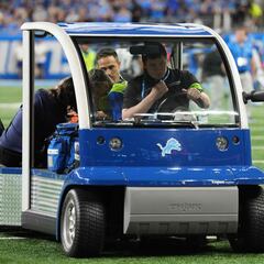 Chandler Zavala, hospitalizado tras sufrir lesión de cuello en Lions vs Panthers