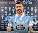 El Celta sorprende con el fichaje del lateral zurdo Aarón Martín