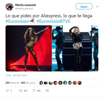 Los mejores memes de la gala de Eurovisión