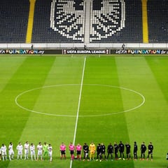 El Eintracht tiene un jugador infectado por coronavirus