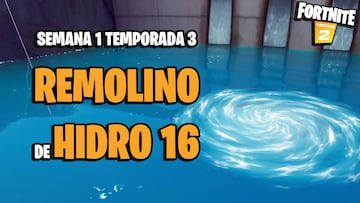 Desafío de Fortnite: ¿dónde está el remolino de Hidro 16?