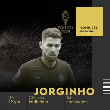 Jorginho, jugador del Chelsea.