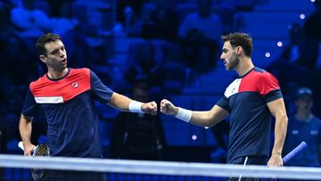 Horacio Zeballos y Marcel Granollers.