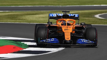 Carlos Sainz durante el viernes en el GP de Gran Breta&ntilde;a.