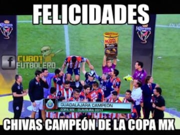 Chivas es campeón de la Copa MX y los Memes lo saben