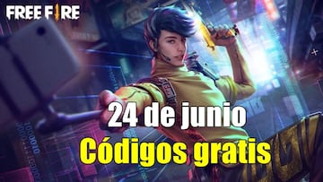 Free Fire | Códigos de hoy viernes 24 de junio de 2022: recompensas gratis